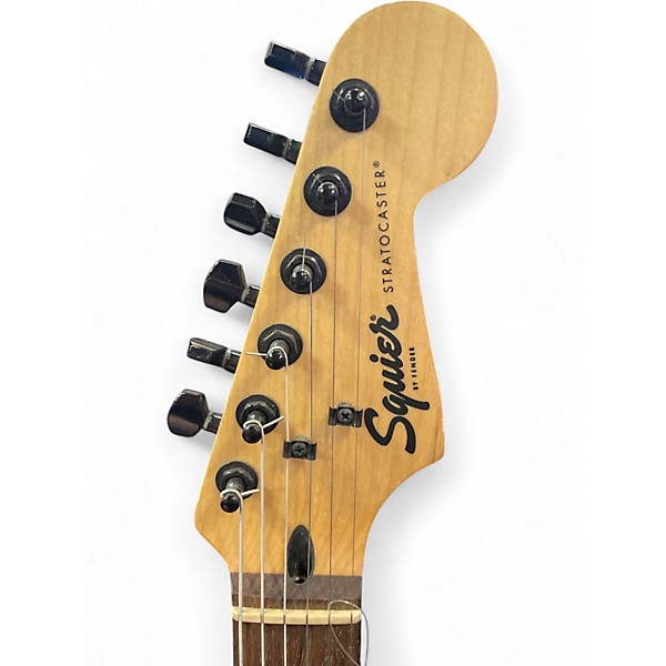 Used Squier Bullet Stratocaster 3 Color Sunburst Solid Body Electric Guitar