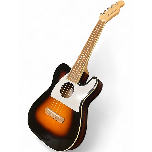 Used Fender FULLERTON TELE UKE 2 Tone Sunburst Ukulele