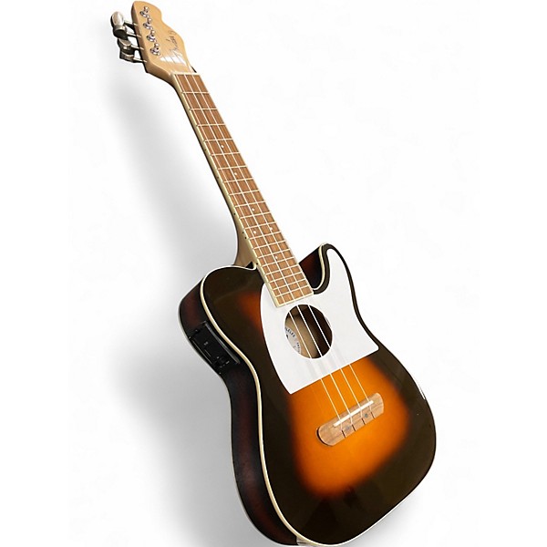 Used Fender FULLERTON TELE UKE 2 Tone Sunburst Ukulele