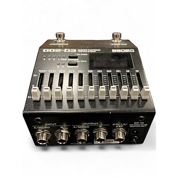 Used BOSS EQ200 Graphic Equalizer Pedal