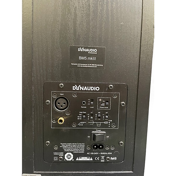 Used Dynaudio BM5 MKIII Powered Monitor