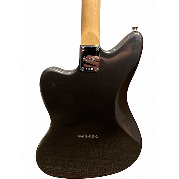 Used 2025 Squier Paranormal JAZZMASTER Black Solid Body Electric Guitar