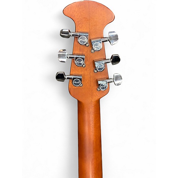 Used Ovation CE44 SUNBURST Acoustic Electric Guitar