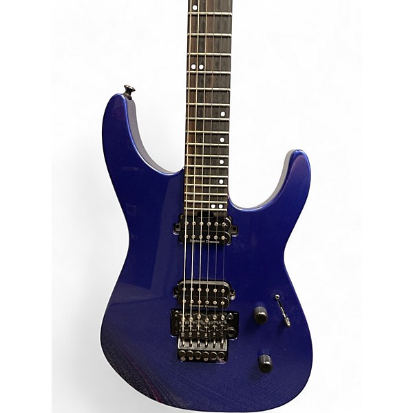 Used 2023 Jackson AMERICAN VITRUOSO MYSTIC BLUE Solid Body Electric Guitar