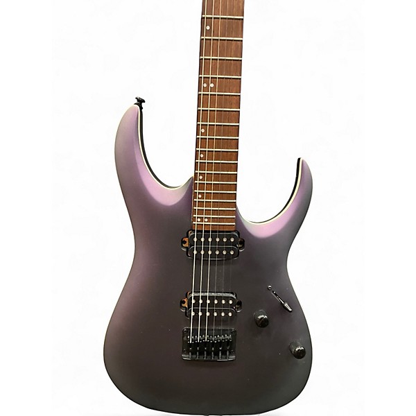 Used Ibanez RGMS7 Black Solid Body Electric Guitar