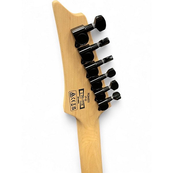 Used Ibanez RGMS7 Black Solid Body Electric Guitar