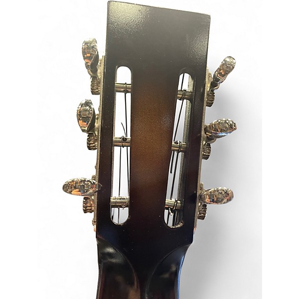 Used National Resonator N 200 Silver Acoustic Guitar