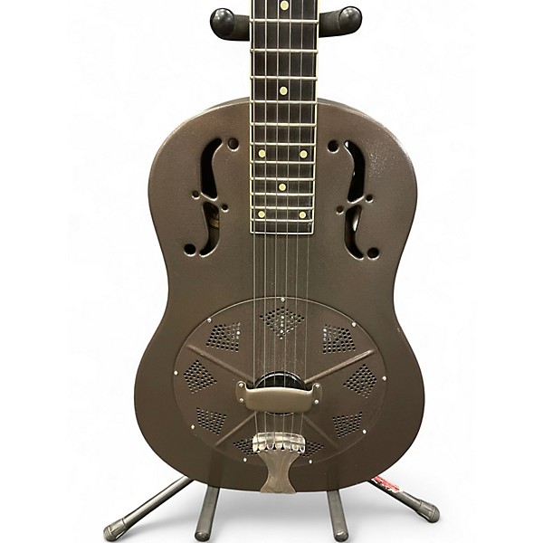 Used National Resonator N 200 Silver Acoustic Guitar