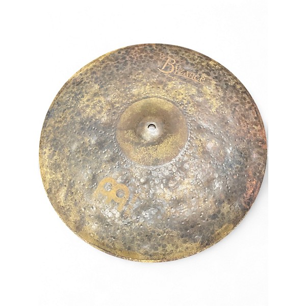 Used MEINL 16in Byzance EX Dry Medium Hi Hat Pair Cymbal