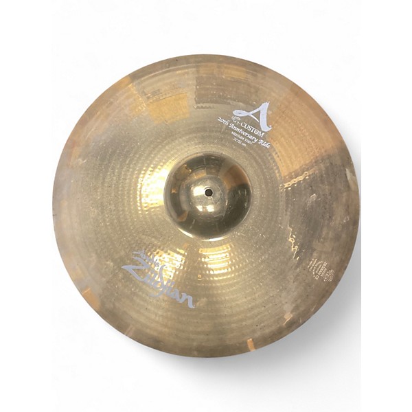 Used Zildjian 21in A Custom 20th Anniversary Ride Cymbal