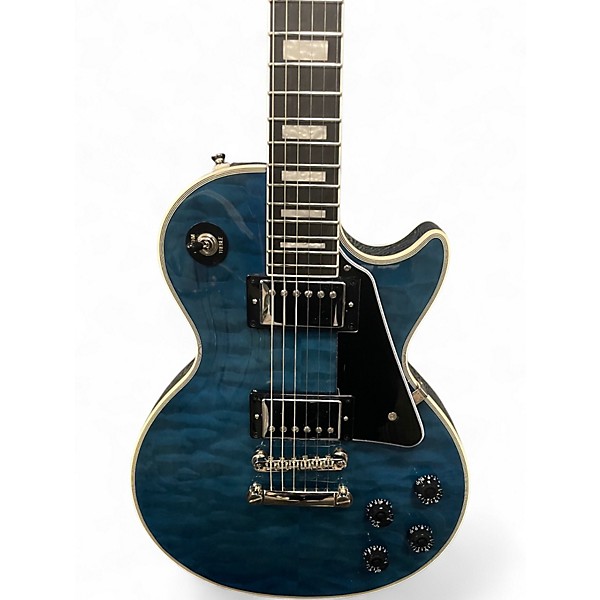 Used Epiphone Les Paul Custom Cobra Burst  Solid Body Electric Guitar