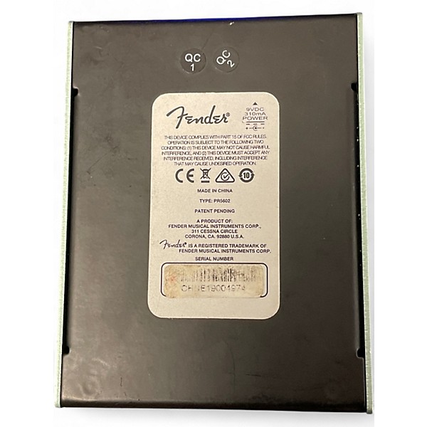 Used Fender THE PINWHEEL Effect Pedal