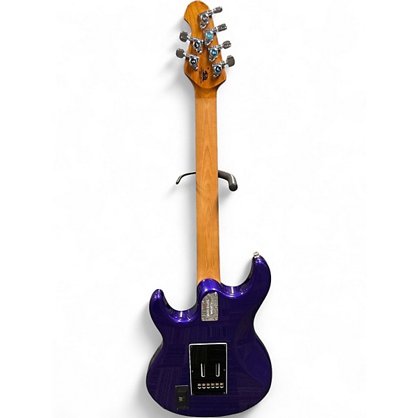 Used 2023 Ernie Ball Music Man Silhouette Special Fire Mist Purple Solid Body Electric Guitar