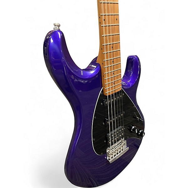 Used 2023 Ernie Ball Music Man Silhouette Special Fire Mist Purple Solid Body Electric Guitar