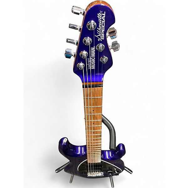 Used 2023 Ernie Ball Music Man Silhouette Special Fire Mist Purple Solid Body Electric Guitar