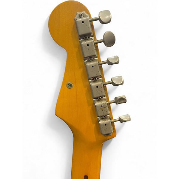 Used 1988 Fender ST-57 Stratocaster 3 Tone Sunburst Solid Body Electric Guitar