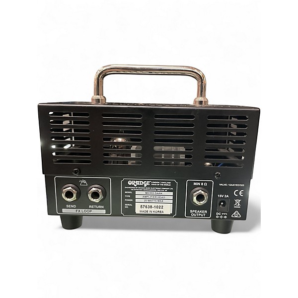 Used Orange Amplifiers Micro Dark 20W Tube Guitar Amp Head