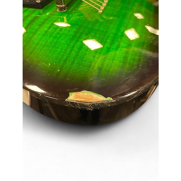 Used ESP LTD H330 Emerald Green Solid Body Electric Guitar