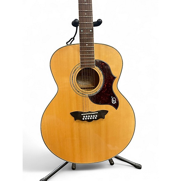 Used 2006 Washburn Cumberland J28S12DL Natural 12 String Acoustic Guitar