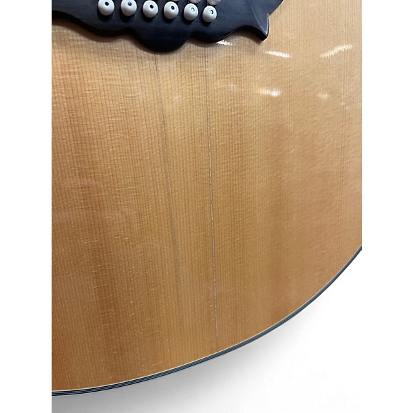 Used 2006 Washburn Cumberland J28S12DL Natural 12 String Acoustic Guitar