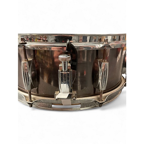 Used Gretsch Drums 14X5 Energy Snare Metallic Silver Drum