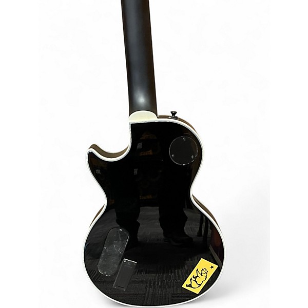 Used Epiphone Les Paul Custom Black Solid Body Electric Guitar