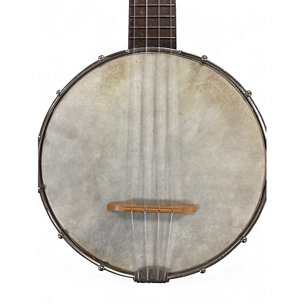 Used 1926 American Conservatory BANJO UKULELE 530 Worn Natural Banjolele