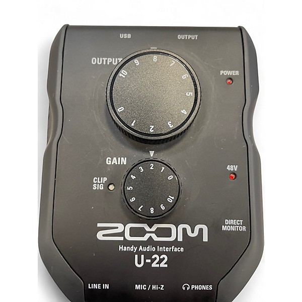 Used Zoom U-22 Audio Interface