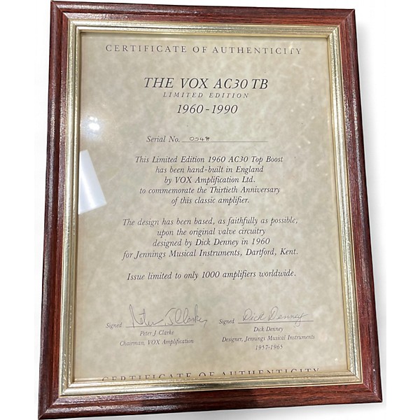 Used VOX AC30 30TH ANNIVERSARY Tube Guitar Combo Amp