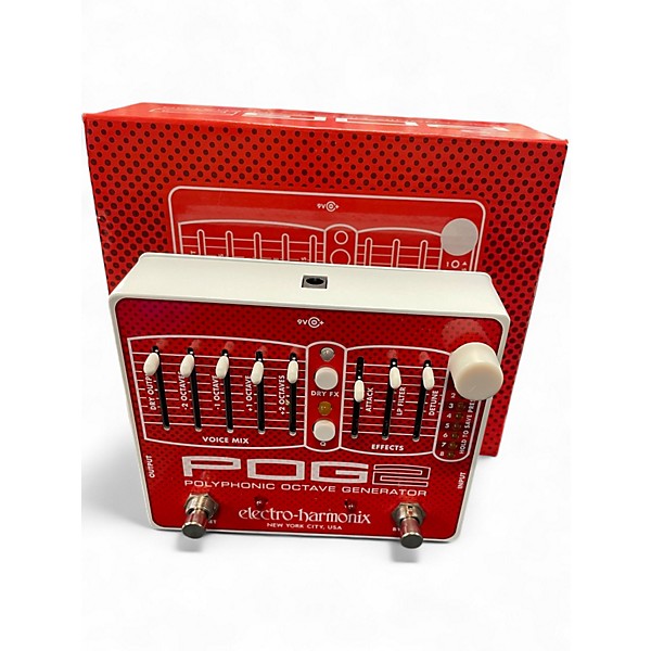 Used Electro-Harmonix Pog2 Polyphonic Octave Generator Effect Pedal