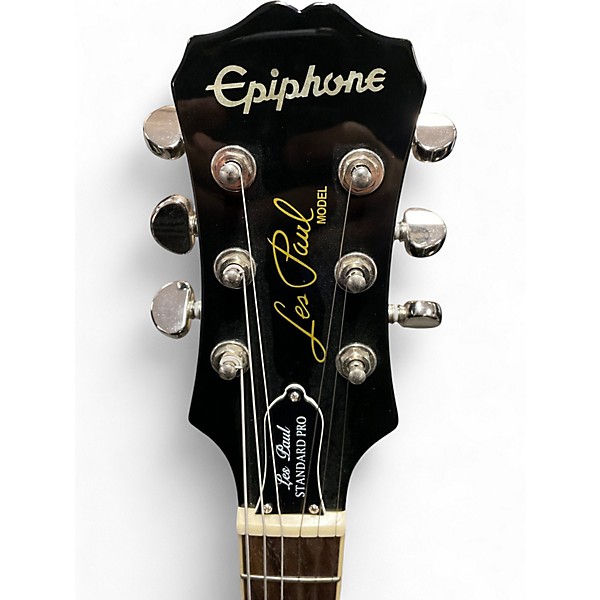 Used Epiphone Les Paul Standard Pro Tobacco Sunburst Solid Body Electric Guitar