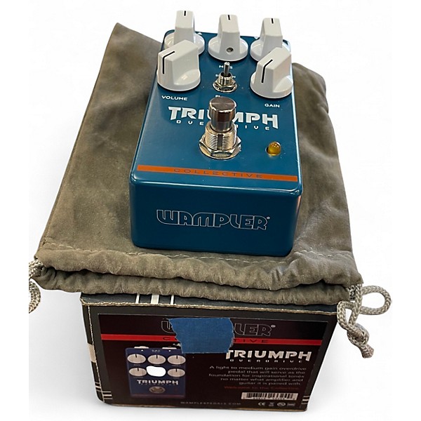 Used Wampler Triumph Overdrive Effect Pedal