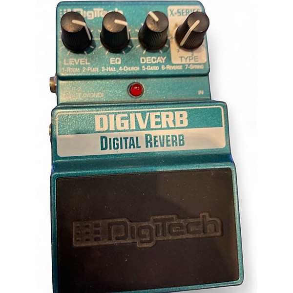 Used DigiTech DigiVerb Effect Pedal