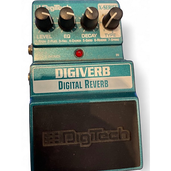 Used DigiTech DigiVerb Effect Pedal