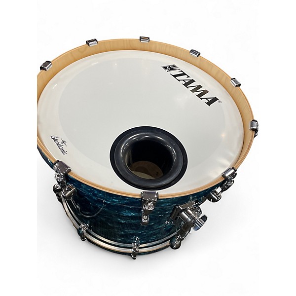 Used TAMA 5 Piece Starclassic TURQUOISE PEARL Drum Kit