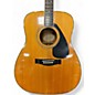 Used Yamaha FG460SA Natural Acoustic Electric Guitar