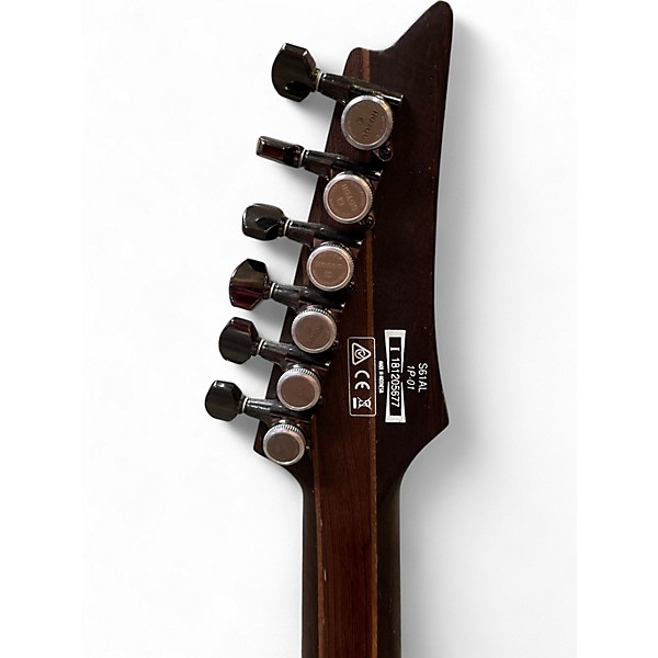 Used Ibanez S61AL Black Mirage Solid Body Electric Guitar