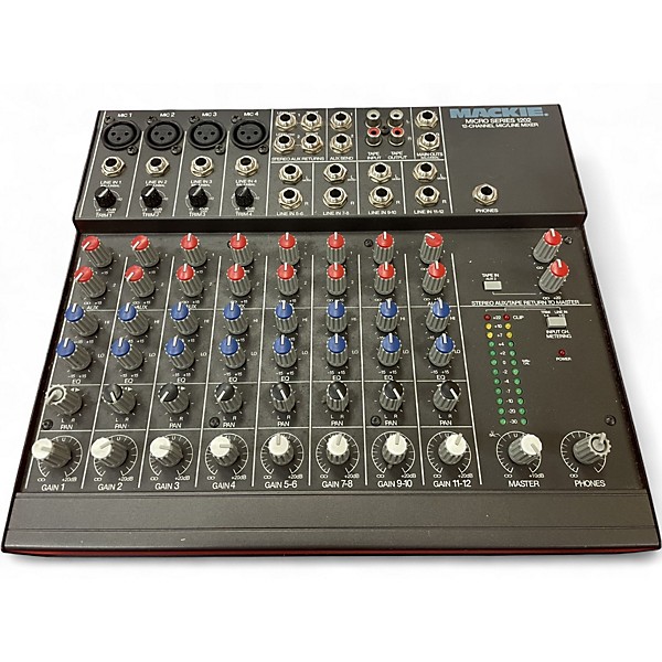 Used Mackie Micro Series 1202 Line Mixer