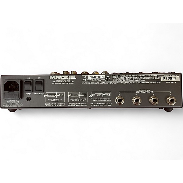 Used Mackie Micro Series 1202 Line Mixer