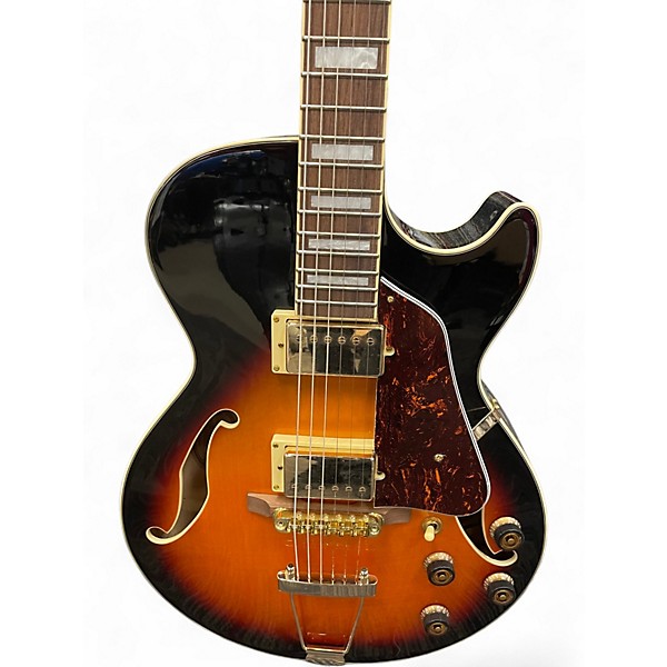 Used Ibanez AG75 Artcore Orange Hollow Body Electric Guitar