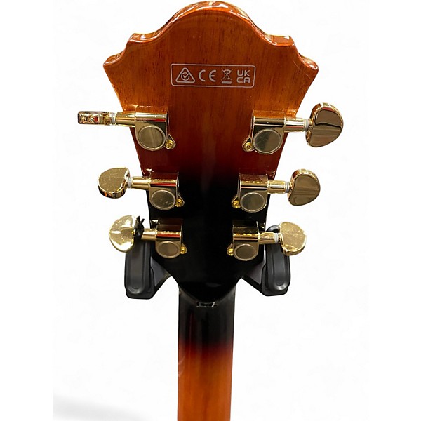 Used Ibanez AG75 Artcore Orange Hollow Body Electric Guitar