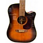 Used Fender La Brea Tobacco Sunburst Acoustic Electric Guitar