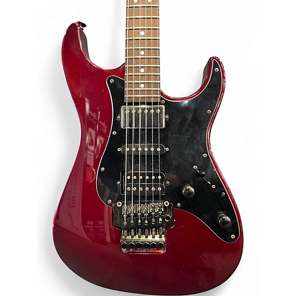 Used Jackson DINKY EX Red Solid Body Electric Guitar