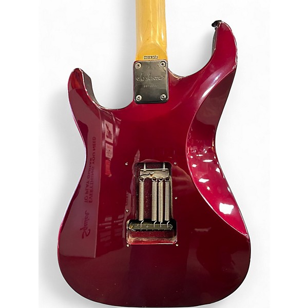 Used Jackson DINKY EX Red Solid Body Electric Guitar