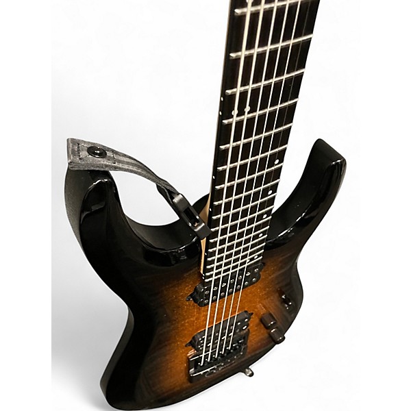 Used Jackson DK-7 Modern Gold Sparkle Solid Body Electric Guitar