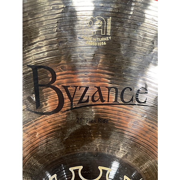 Used Meinl 21in Byzance Thomas Lang Flex Ride Cymbal