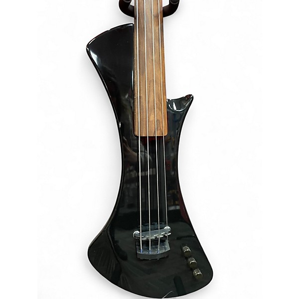 Used Zeta Crossover Upright Bass Black Electric Bass Guitar