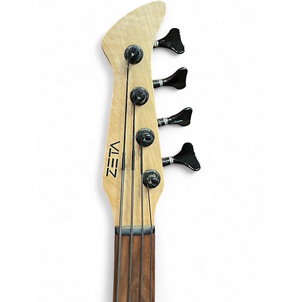 Used Zeta Crossover Upright Bass Black Electric Bass Guitar