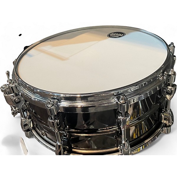Used TAMA 6X14 Starphonic Snare Black and Silver Drum