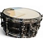 Used TAMA 6X14 Starphonic Snare Black and Silver Drum